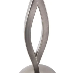 Runde Hängelampe Glas Metall Ø45 cm E27 gemütlich