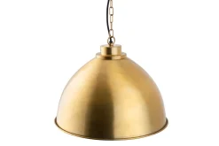 Runde Hängelampe Industrial Metall Ø43 cm E27 in Gold