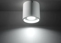 Runde Innenlampe Weiß