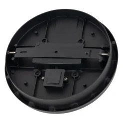 Runde LED Außenwandleuchte IP54 Aluminium Schwarz 18 W