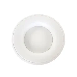 Runde LED Deckenlampe Weiß Ø38 cm 30 W 2700 K blendarm