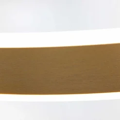 Runde LED Pendelleuchte in Gold B:60 cm 42 W stilvoll