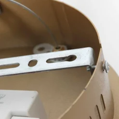 Runde LED Pendelleuchte in Gold B:60 cm 42 W stilvoll