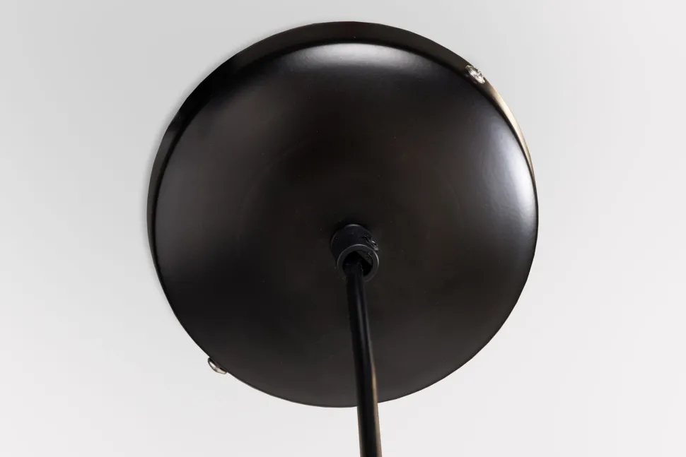 Runde Pendelleuchte Metall Ø45 cm E27 Wiener Geflecht