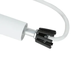 Runde Pendelleuchte Weiß Ø2,5cm G9 Modern CULT