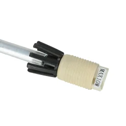 Runde Pendelleuchte Weiß Ø2,5cm G9 Modern CULT