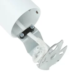 Runde Pendelleuchte Weiß Ø2,5cm G9 Modern CULT