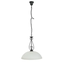 Rustikale runde Hängeleuchte E27 ATHEN