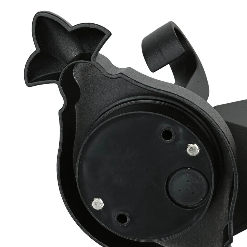 Rustikale Wandlaterne BAARLE IP43 Ornamentglas