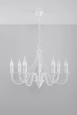 Rustikaler Kronleuchter FIORANO