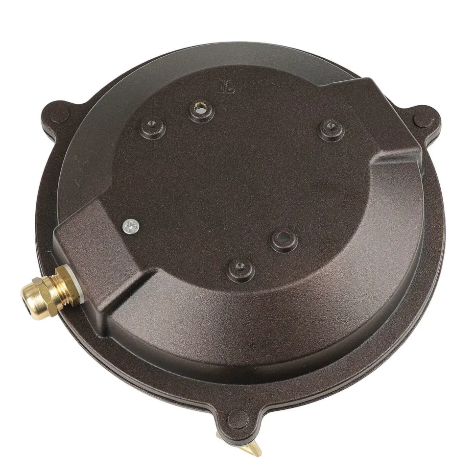 Schiffslampe Wand Ø 21 cm Messing Glas E27 IP64 außen