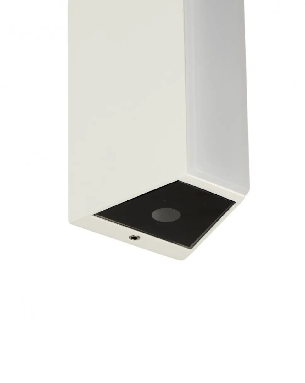 Schmale Außenlampe LED IP54 4000K 800lm Aluminium