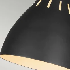 Schreibtischleuchte Metall 63,5cm Schwarz Messing Retro