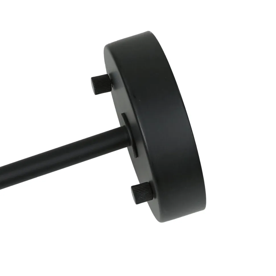 Schwarze Deckenlampe Wohnzimmer Leuchte Decke