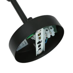 Schwarze Deckenlampe Wohnzimmer Leuchte Decke