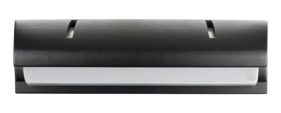 Schwarze Wandleuchte außen IP54 blendarm BIEZEN