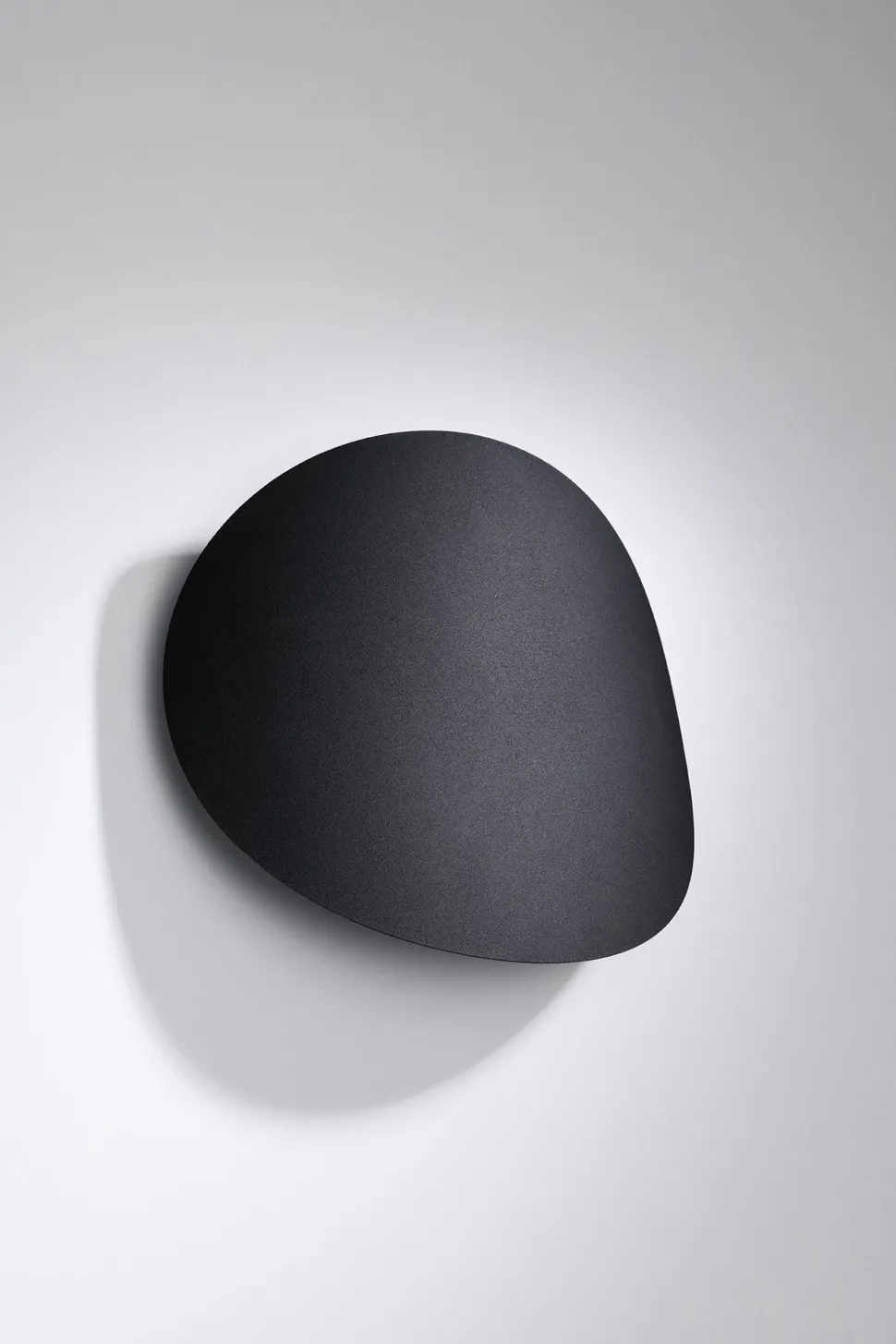 Schwarze Wandleuchte Modern Metall 2x G9 indirekt