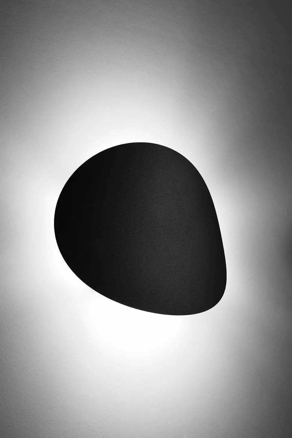 Schwarze Wandleuchte Modern Metall 2x G9 indirekt