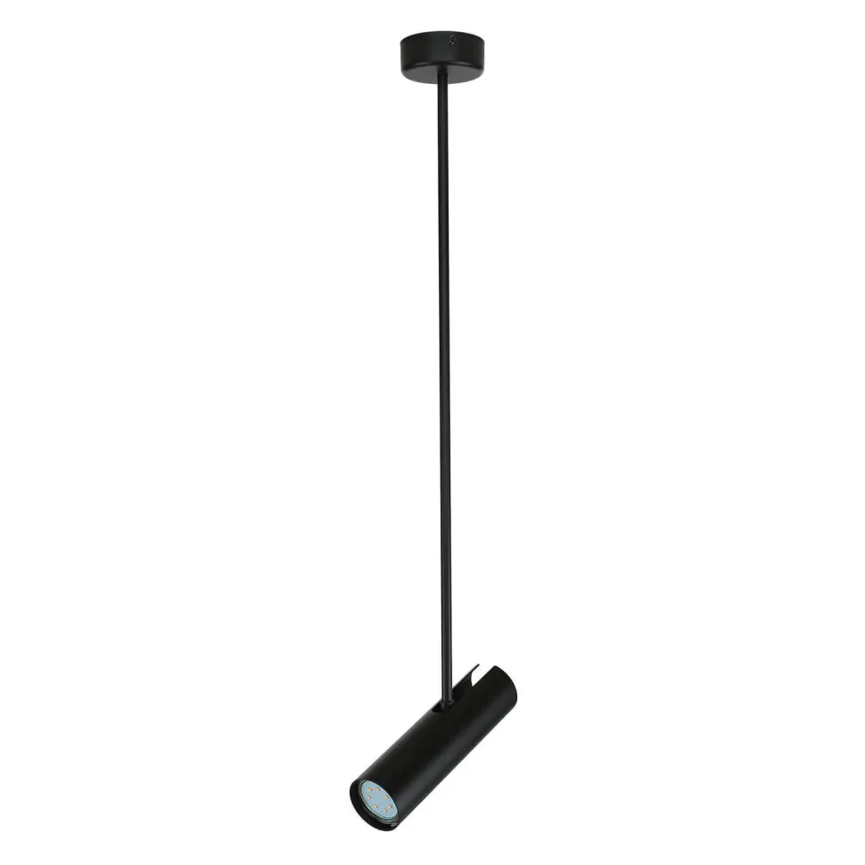 Schwenkbare Deckenlampe Modern in Schwarz