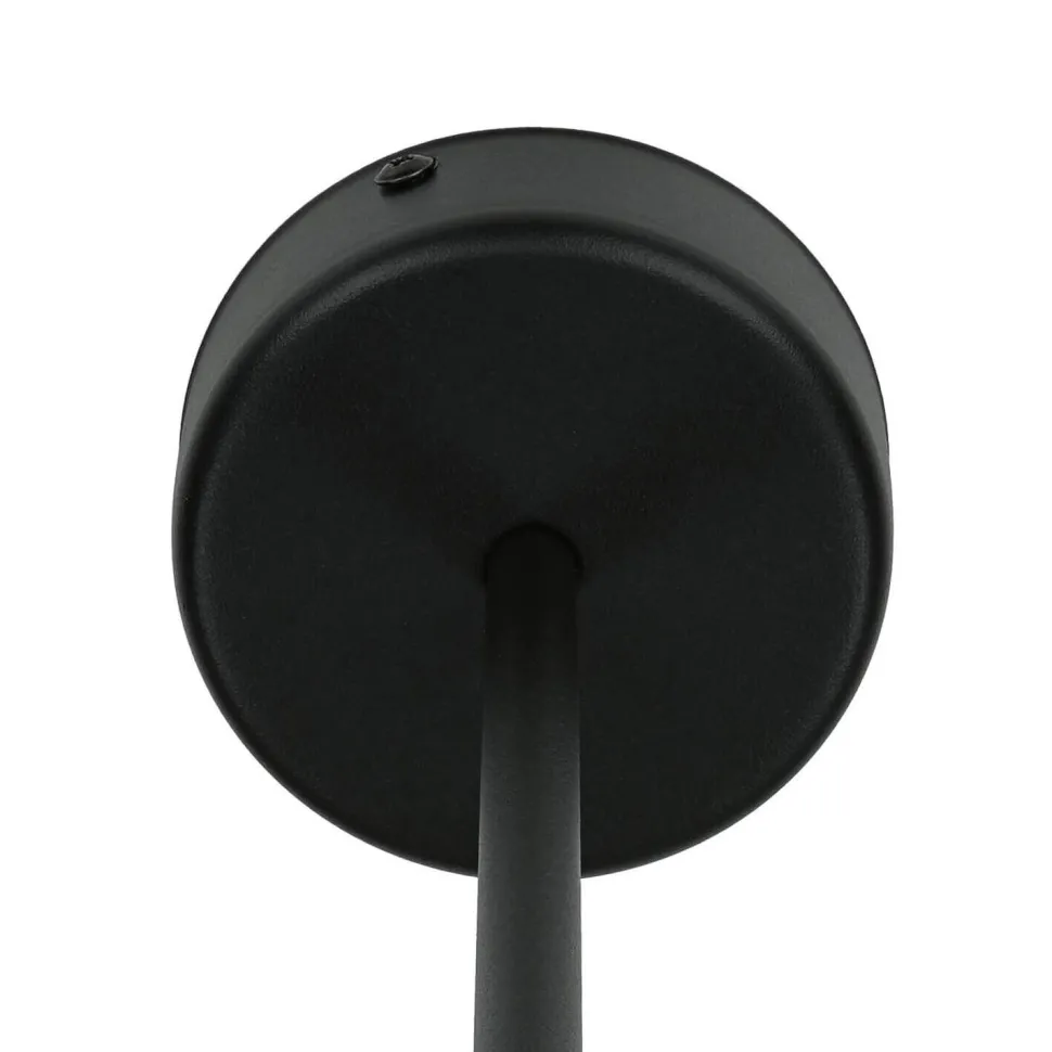 Schwenkbare Deckenlampe Modern in Schwarz