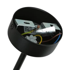 Schwenkbare Deckenlampe Modern in Schwarz