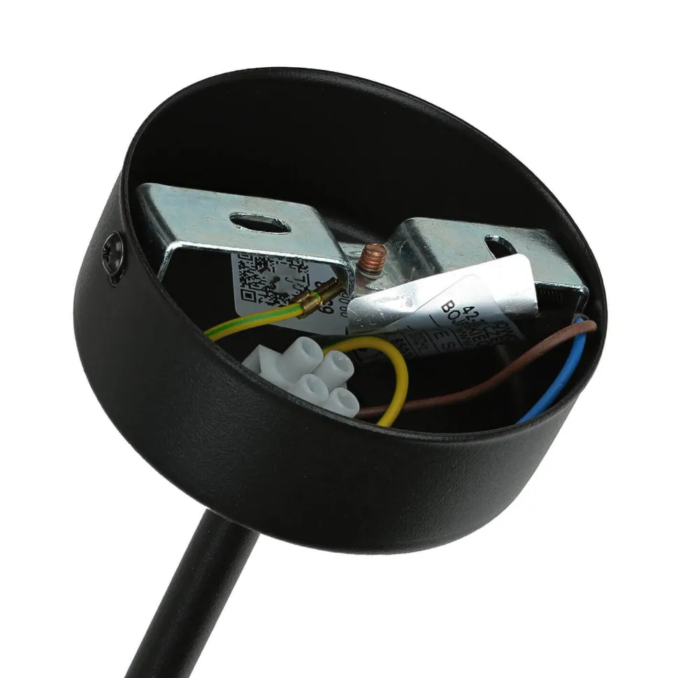 Schwenkbare Deckenlampe Modern in Schwarz