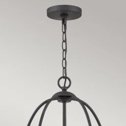 Shabby Kronleuchter Metall Grau Ø 63,6 cm Rustikal