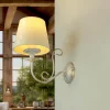 Shabby Wandlampe Barock Motiv Wandleuchte GANARA