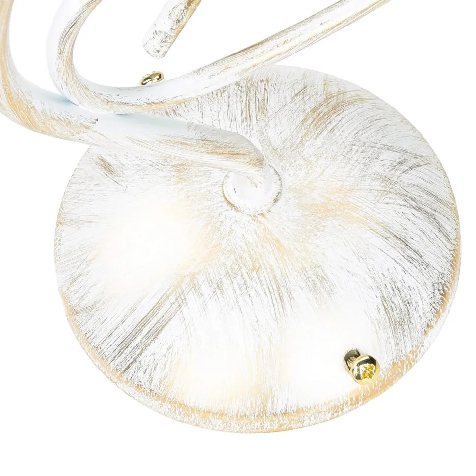 Shabby Wandlampe Barock Motiv Wandleuchte GANARA