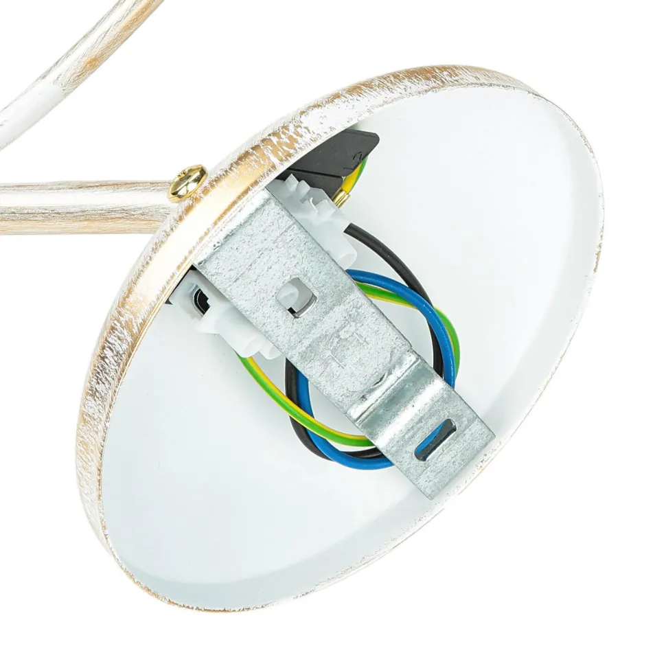 Shabby Wandlampe Barock Motiv Wandleuchte GANARA