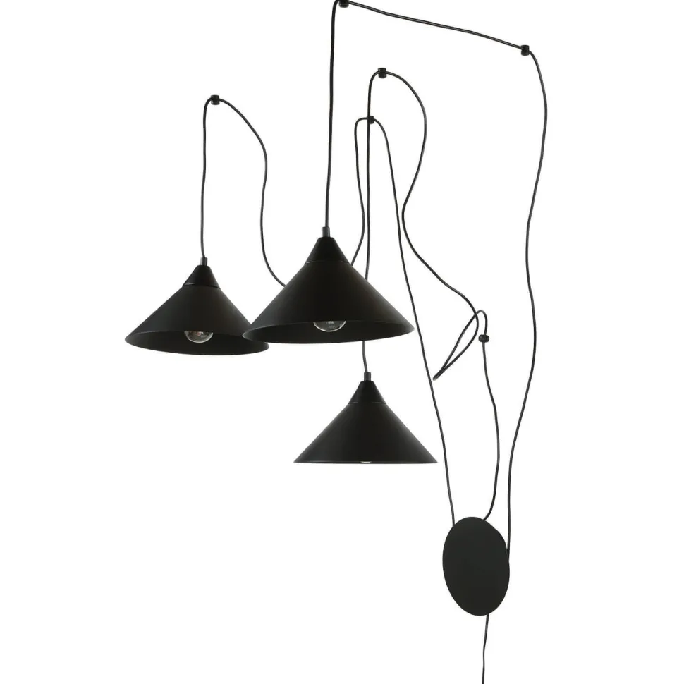 Spider Hängeleuchte mit Stecker Kabelschalter FLEXIO