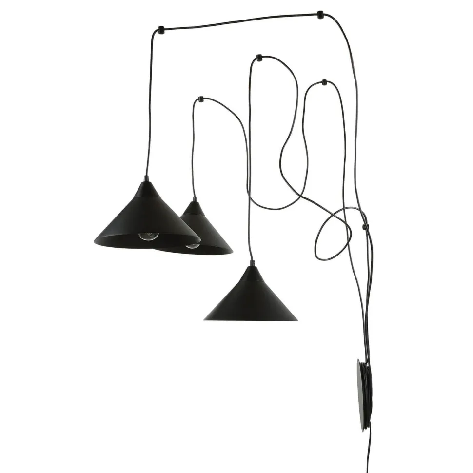 Spider Hängeleuchte mit Stecker Kabelschalter FLEXIO