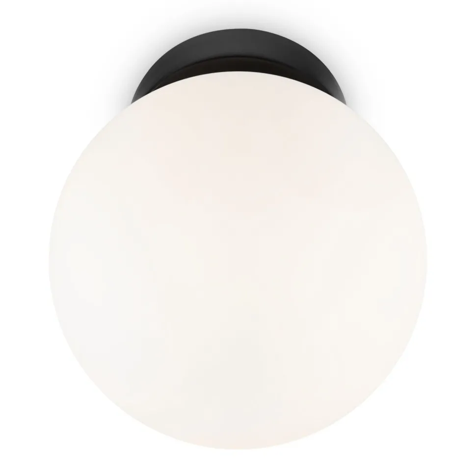 Spiegelleuchte Glas Metall E14 D: 15 cm rund Modern