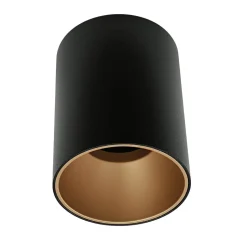 Spot EYE Schwarz Gold Decke Flur Lampe