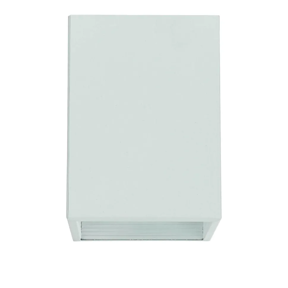 Spot Lampe Aufputz Weiß GU10 Metall 12,5 cm hoch