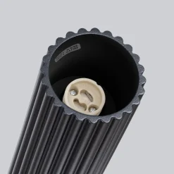 Spot Lampe Decke Schwarz Ø 6,5 cm H: 30 cm GU10 Aufputz