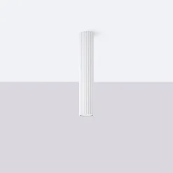 Spot Lampe Decke Weiß GU10 Ø 6,5 cm H: 40 cm Aluminium