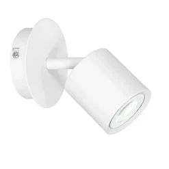 Spot Lampe Wand Weiß klein verstellbar GU10