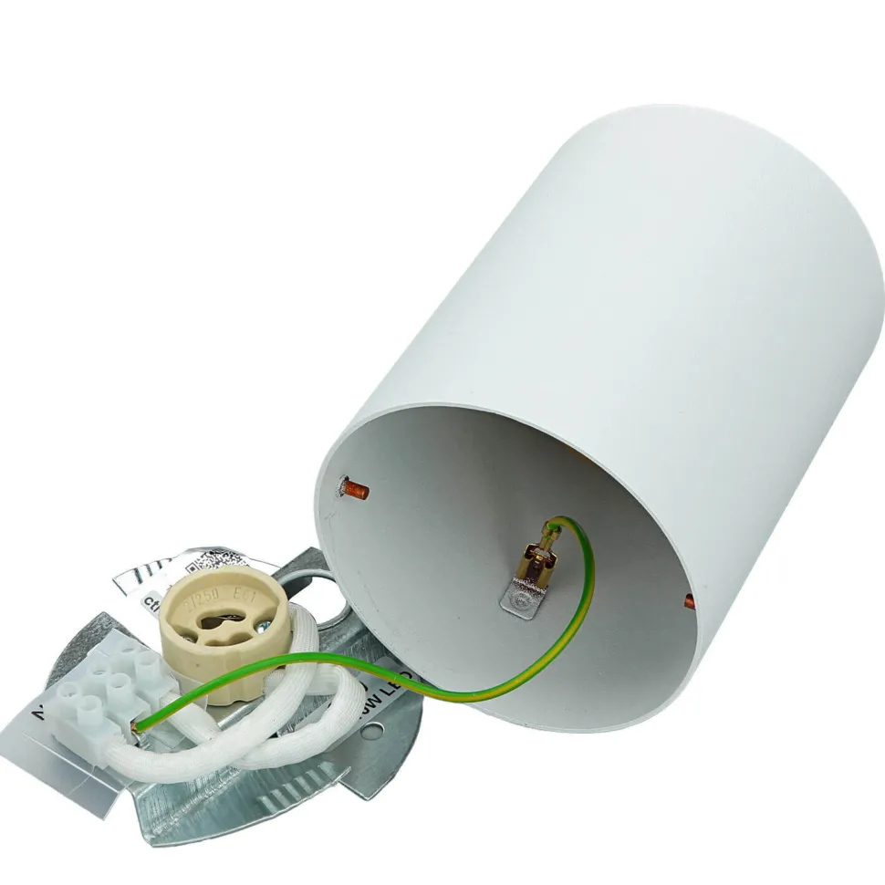 Spot Weiß Silber Deckenlampe Flur Leuchte EYE