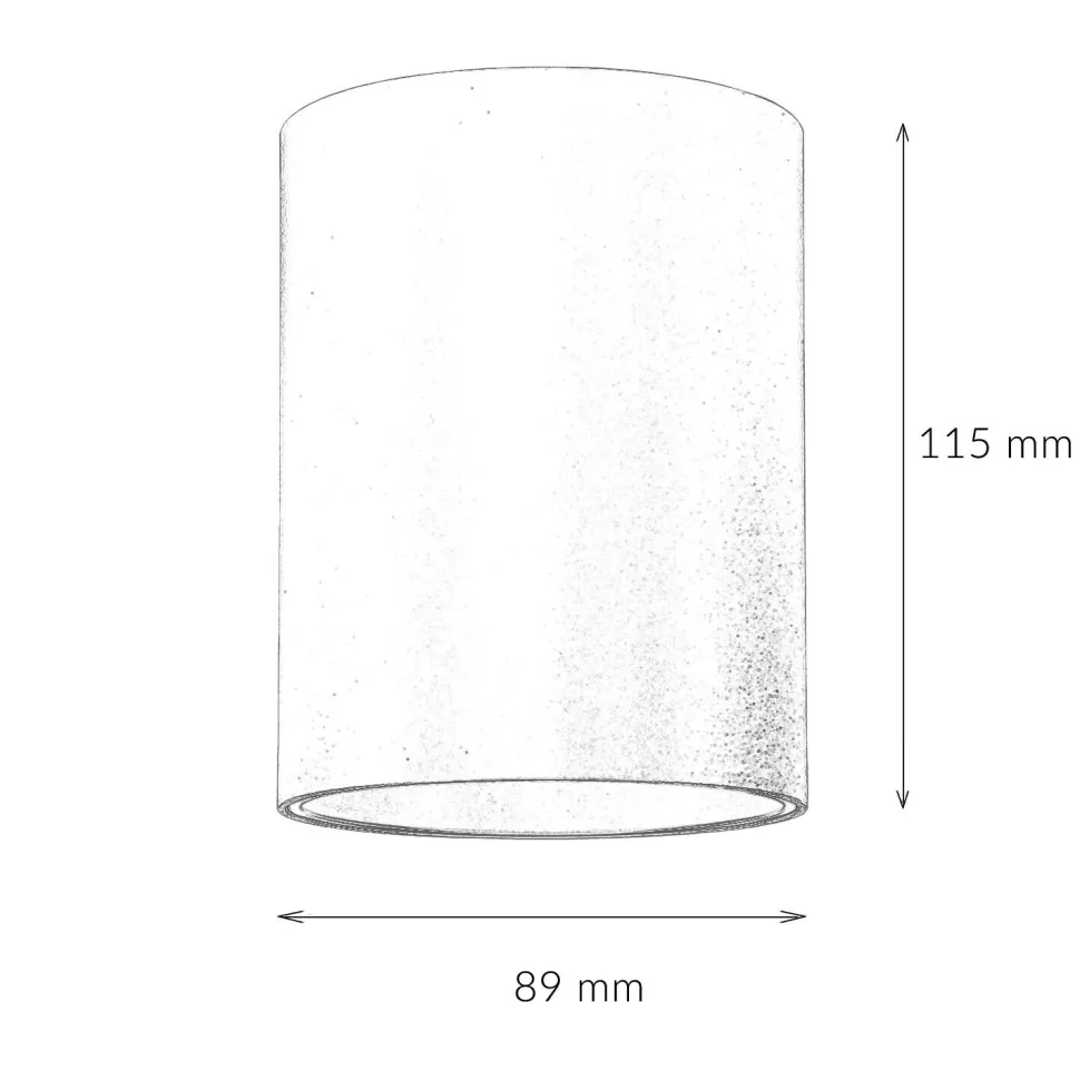 Spot Weiß Silber Deckenlampe Flur Leuchte EYE