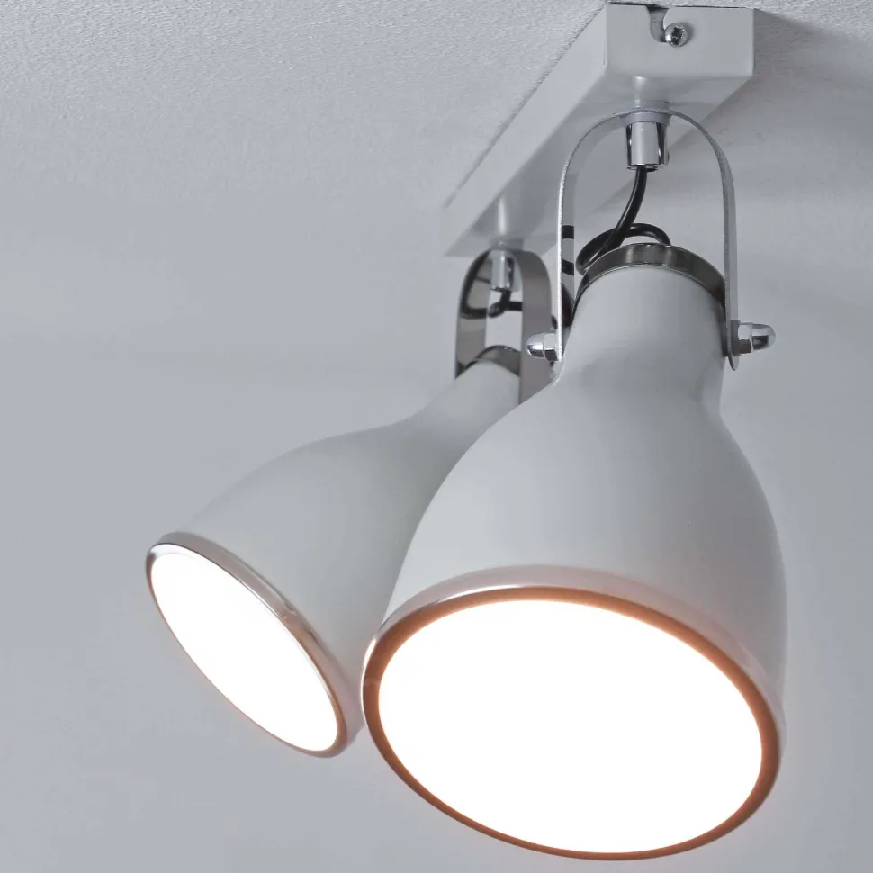 Spotstrahler BJORN GREY in Grau 2-flmg