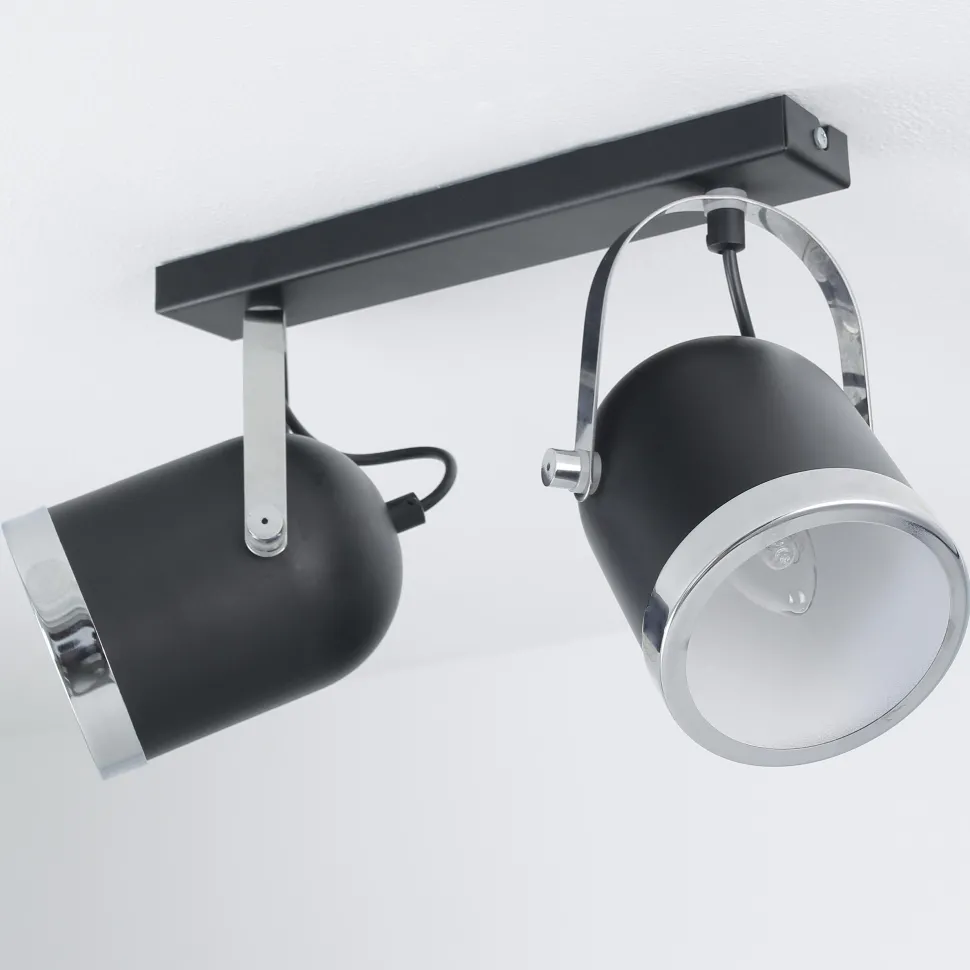 Spotstrahler NEO in Schwarz 2-flmg