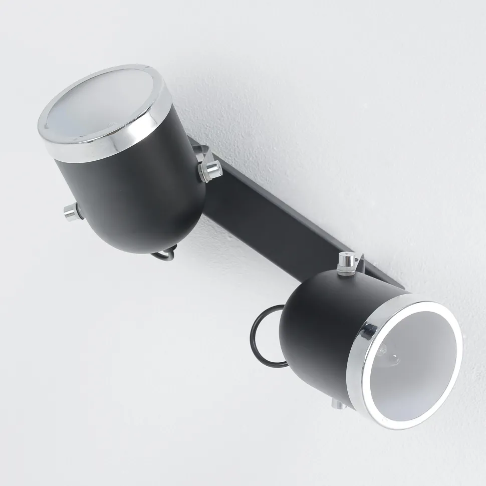 Spotstrahler NEO in Schwarz 2-flmg