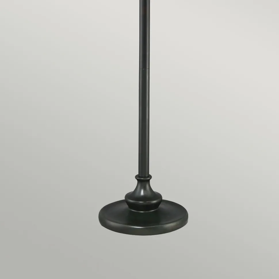 Standlampe Tiffany Stil 149cm Zugpendel E27 Glas Metall