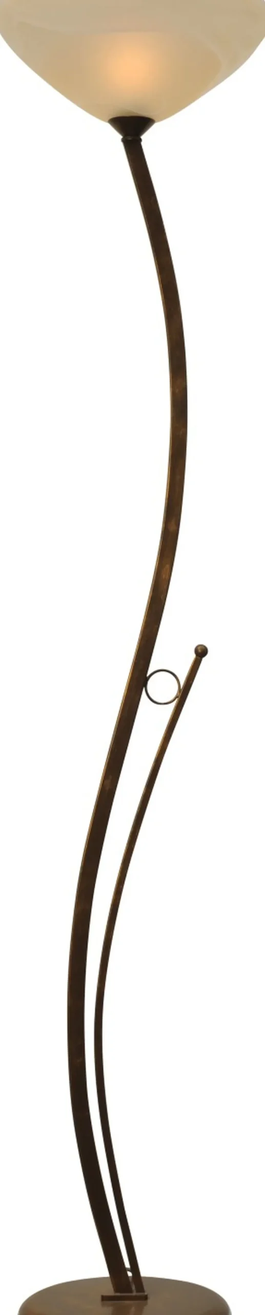 Standleuchte BOLZANO in Braun Patina