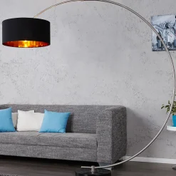 Stehlampe Bogenleuchte Dimmbar flexibel ausziehbar