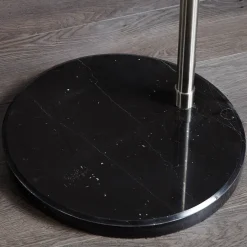 Stehlampe 200cm Retro Wohnzimmer Leuchte Schwarz