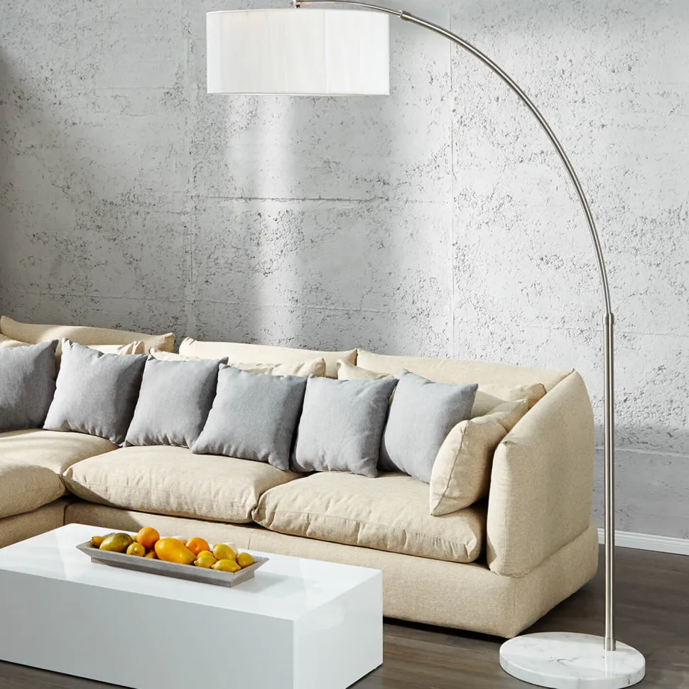 Stehlampe 200cm Retro Wohnzimmerlampe Design Ø48cm