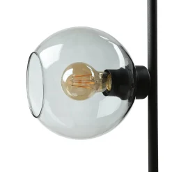 Stehlampe KALETE in Graphit 160cm Wohnzimmer Lampe