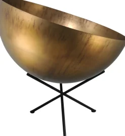 Stehlampe Messing Antik klein H:70cm Ø60cm LARINO